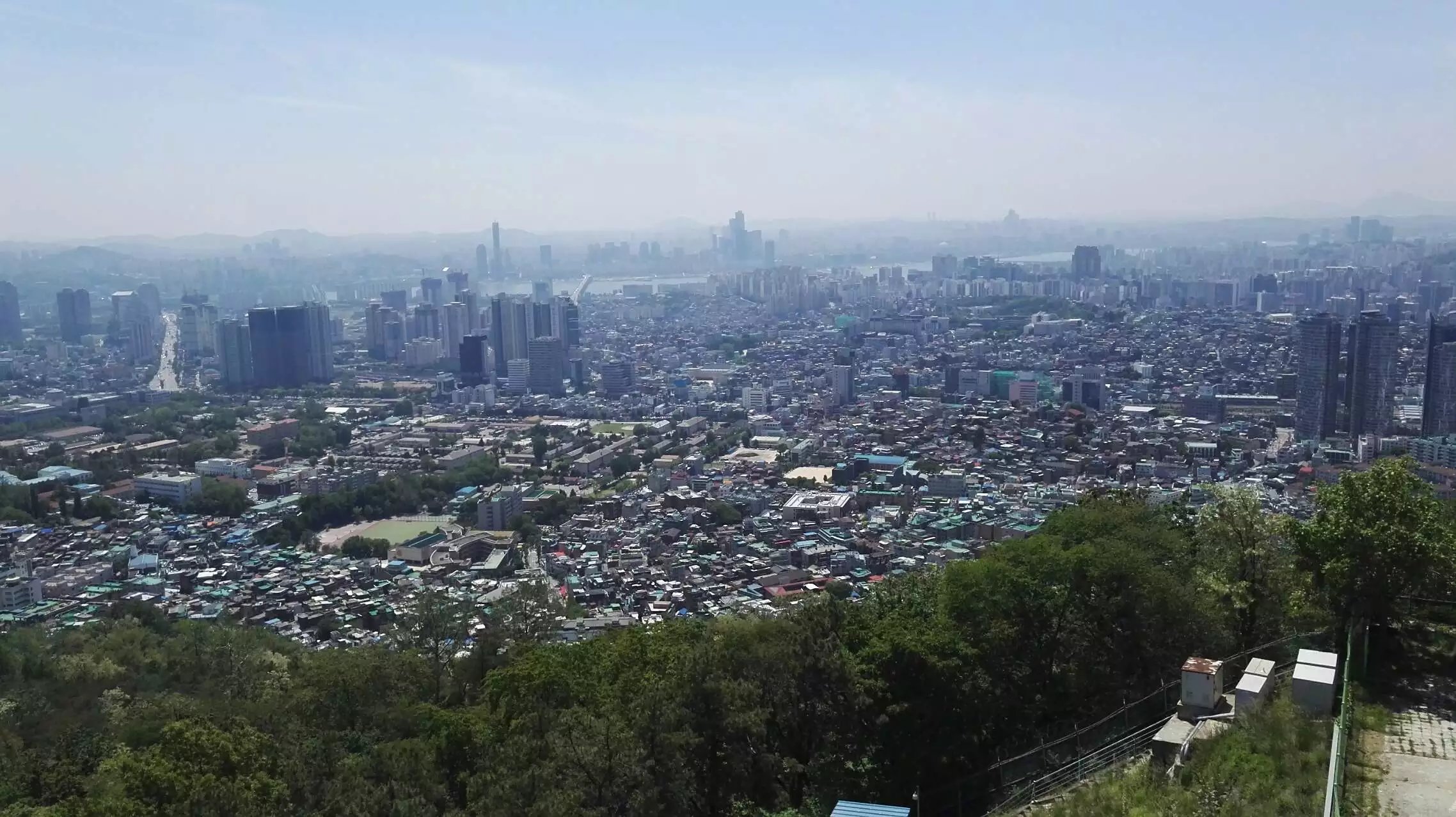 俯瞰首爾